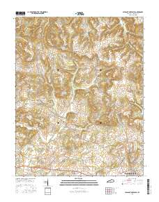 Pleasant Green Hill 2016 topographic map thumbnail