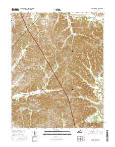 Pleasant Ridge 2016 topographic map thumbnail