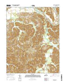 South Hill 2016 topographic map thumbnail