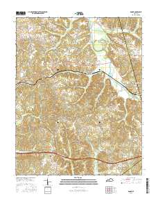 Rosine 2016 topographic map thumbnail