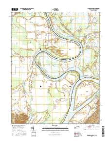 Wabash Island 2016 topographic map thumbnail