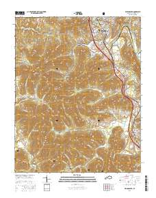 Williamsburg 2016 topographic map thumbnail