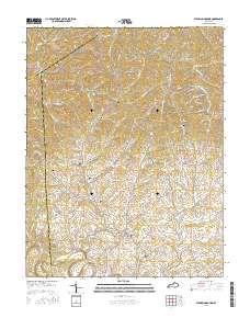 Stamping Ground 2016 topographic map thumbnail