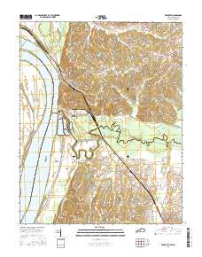 Wickliffe 2016 topographic map thumbnail