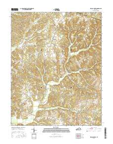 Welchs Creek 2016 topographic map thumbnail