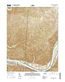 Maysville East 2016 topographic map thumbnail