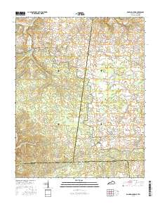 Roaring Spring 2016 topographic map thumbnail