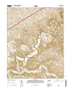 Maud 2016 topographic map thumbnail