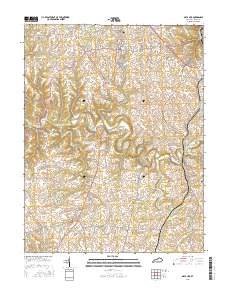 Mays Lick 2016 topographic map thumbnail