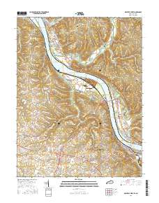 Maysville West 2016 topographic map thumbnail