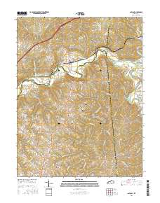 Glencoe 2016 topographic map thumbnail