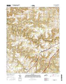 Big Clifty 2016 topographic map thumbnail