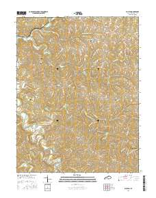 Elliston 2016 topographic map thumbnail