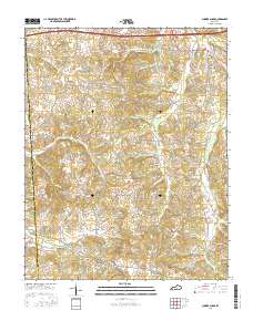 Summer Shade 2016 topographic map thumbnail