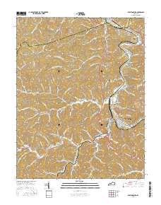 Prestonsburg 2016 topographic map thumbnail
