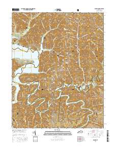 Bangor 2016 topographic map thumbnail