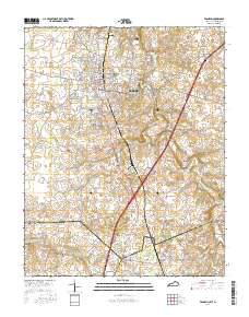 Franklin 2016 topographic map thumbnail