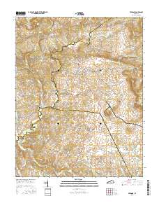 Fredonia 2016 topographic map thumbnail