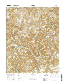 Brownsville 2016 topographic map thumbnail