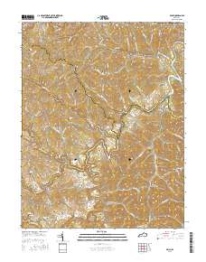 Bruin 2016 topographic map thumbnail