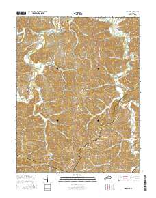 Argillite 2016 topographic map thumbnail