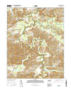 Dalton 2016 topographic map thumbnail