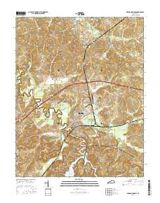 Dawson Springs 2016 topographic map thumbnail