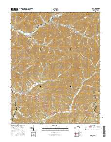 Evarts 2016 topographic map thumbnail