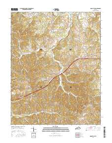 Gradyville 2016 topographic map thumbnail