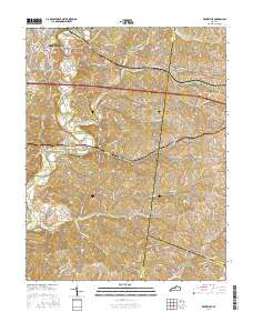 Fisherville 2016 topographic map thumbnail