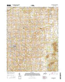 Flemingsburg 2016 topographic map thumbnail