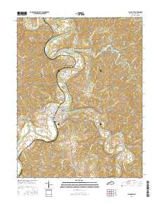 Falmouth 2016 topographic map thumbnail