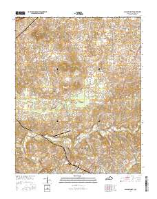 Glasgow North 2016 topographic map thumbnail