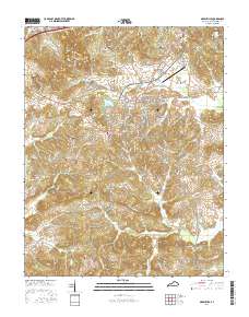 Greenville 2016 topographic map thumbnail