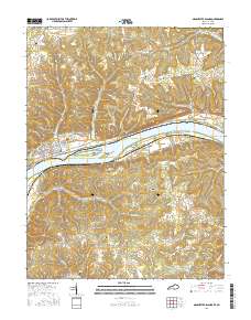 Manchester Islands 2016 topographic map thumbnail