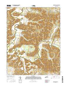 Howardstown 2016 topographic map thumbnail