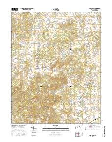 Howe Valley 2016 topographic map thumbnail