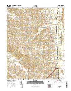 Hickory 2016 topographic map thumbnail