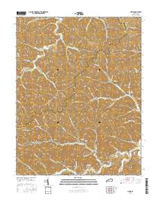 Mazie 2016 topographic map thumbnail