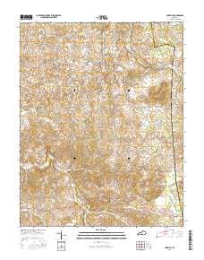 Hiseville 2016 topographic map thumbnail