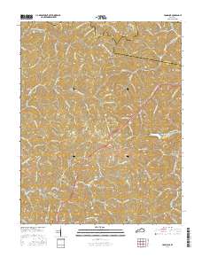 Handshoe 2016 topographic map thumbnail