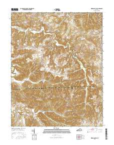 Kirkmansville 2016 topographic map thumbnail