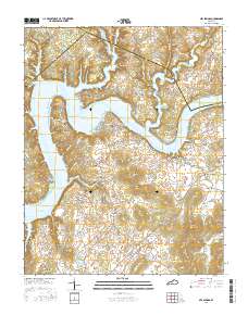 Mill Springs 2016 topographic map thumbnail