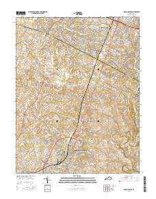 Nicholasville 2016 topographic map thumbnail