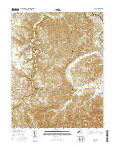 Panola 2016 topographic map thumbnail
