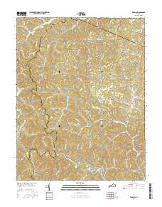 Redbush 2016 topographic map thumbnail
