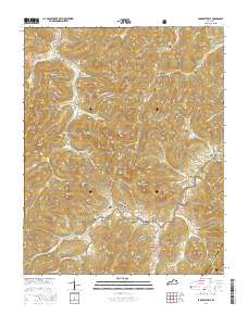 Parmleysville 2016 topographic map thumbnail