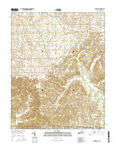 Lynnville 2016 topographic map thumbnail