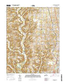 Science Hill 2016 topographic map thumbnail