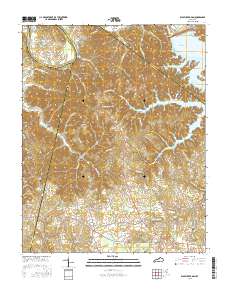 Wolf Creek Dam 2016 topographic map thumbnail